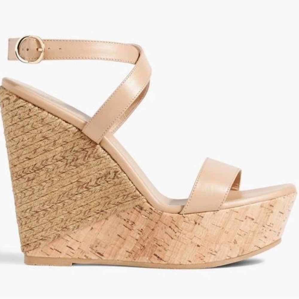 🌹STUART WEITZMAN🌹 5050 Espadrille Wedge Heel Platform Size: 10B